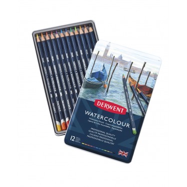 DERWENT WATERCOLOUR SET 12